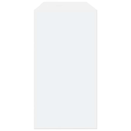 Tvättställsskåp vit 90x29x55 cm konstruerat trä