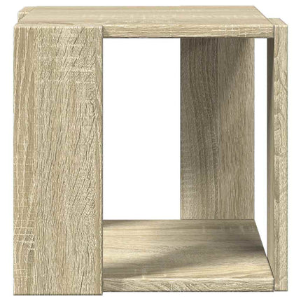 Soffbord sonoma-ek 32x32x30 cm konstruerat trä