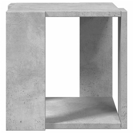 Soffbord betonggrå 32x32x30 cm konstruerat trä