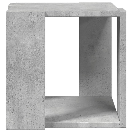 Soffbord betonggrå 32x32x30 cm konstruerat trä