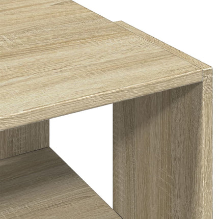 Soffbord sonoma-ek 89,5x48x30 cm konstruerat trä