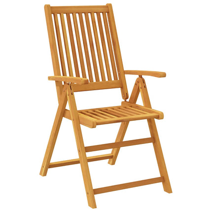 Matgrupp för trädgården 9 delar 180x90x75 cm massivt akaciaträ