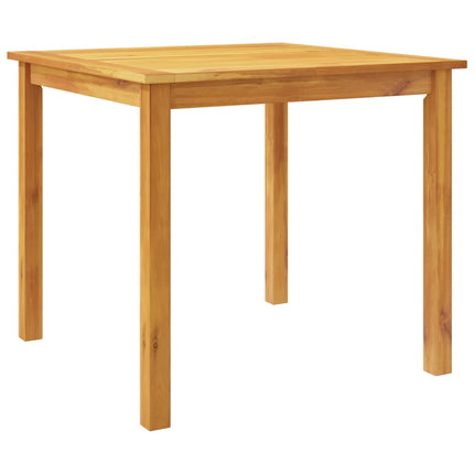 Matgrupp för trädgården 3 delar 85x85x74 cm massiv akacia