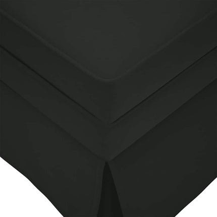 Schäslong med bolster och höger armstöd svart sammet