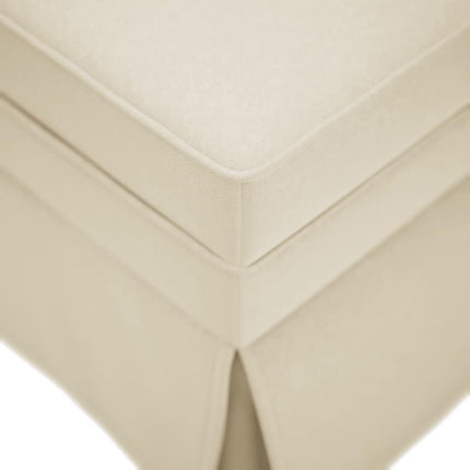 Schäslong med bolster och höger armstöd linne