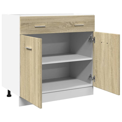 Underskåp med låda “Lyon” sonoma-ek 80x46x81,5 cm