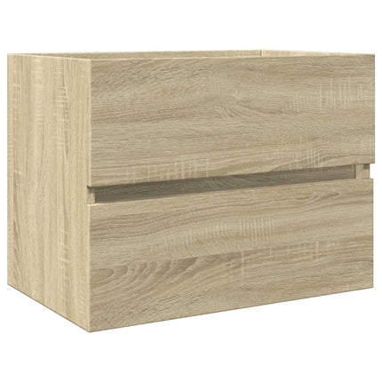 Tvättställsskåp sonoma-ek 60x38,5x45 cm spånskiva