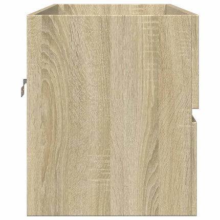 Tvättställsskåp sonoma-ek 90x38,5x45 cm spånskiva