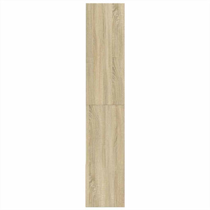 Bokhylla sonoma-ek 100x36x189 cm konstruerat trä