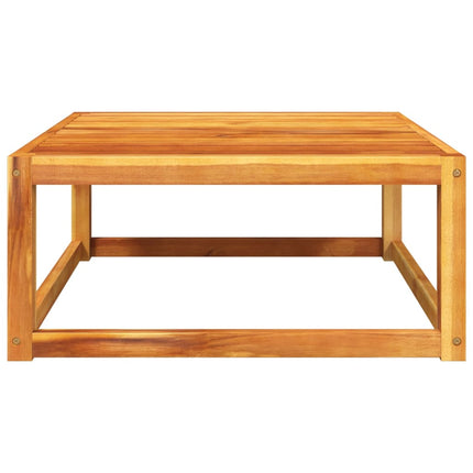 Trädgårdsbord 65x65x29 cm massivt akaciaträ