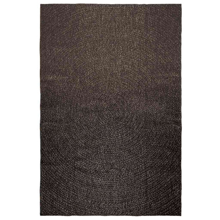 Matta ZIZUR antracit 160x230 cm jutelook inomhus och utomhus