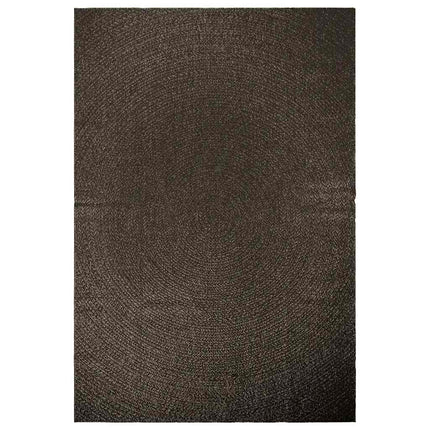 Matta ZIZUR antracit 200x290 cm jutelook inomhus och utomhus