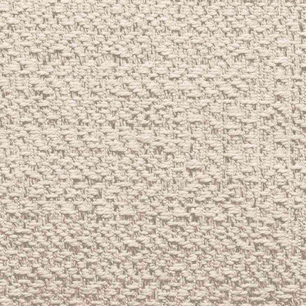 Matta ZIZUR gräddvit 240x240 cm jutelook inomhus och utomhus