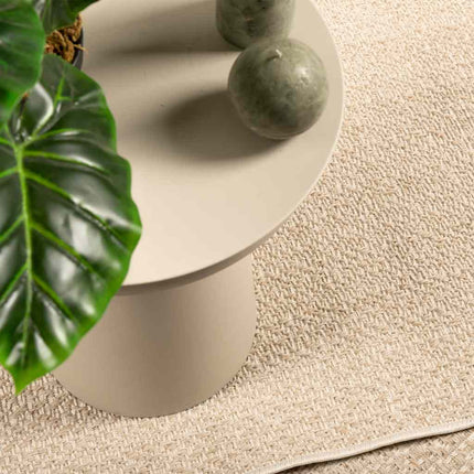 Matta ZIZUR beige 60x110 cm jutelook inomhus och utomhus