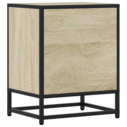 Sängbord sonoma-ek 40x31x50 cm konstruerat trä