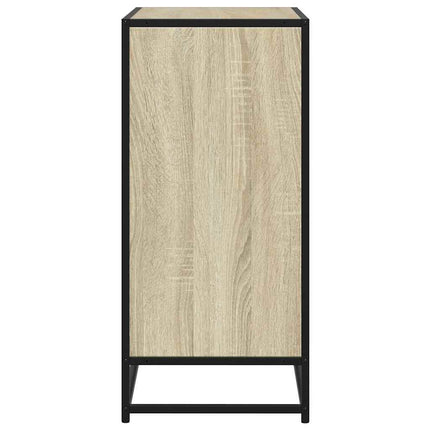 Skänk sonoma-ek 62x35x76 cm konstruerat trä