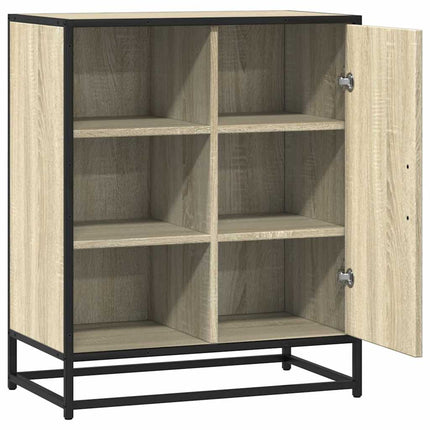 Skänk sonoma-ek 62x35x76 cm konstruerat trä