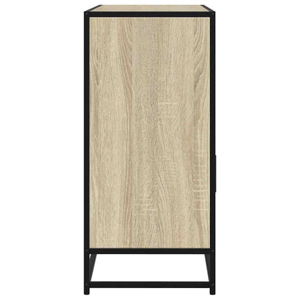 Skänk sonoma-ek 100x35x76 cm konstruerat trä