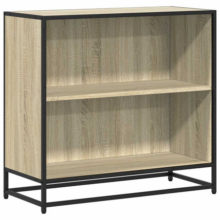 Bokhylla sonoma-ek 80,5x35x76 cm konstruerat trä