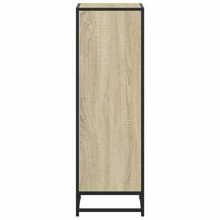 Bokhylla sonoma-ek 40x35x107,5 cm konstruerat trä