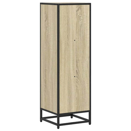 Bokhylla sonoma-ek 33,5x33x107,5 cm konstruerat trä