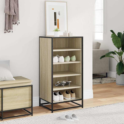 Skohylla sonoma-ek 48x38x97,5 cm konstruerat trä