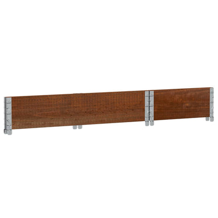 Odlingslåda brun 100x50 cm massiv furu