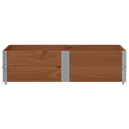 Odlingslåda brun 150x100 cm massiv furu