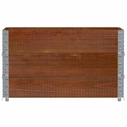 Odlingslåda brun 100x50 cm massiv furu
