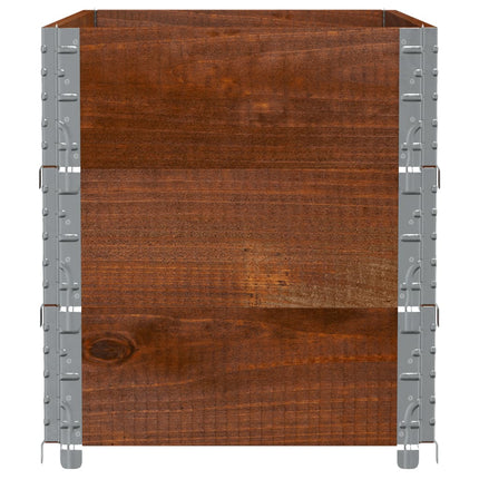 Odlingslåda brun 100x50 cm massiv furu