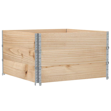 Odlingslåda 100x100 cm massivt furuträ