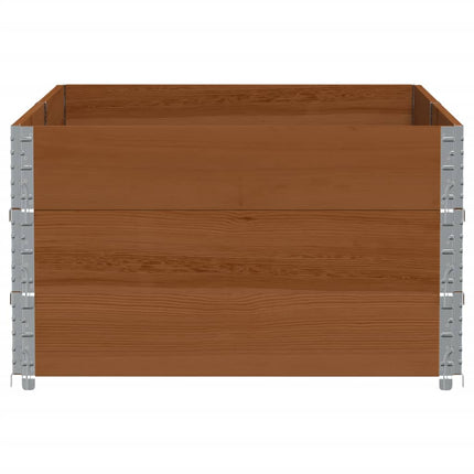 Odlingslåda brun 150x100 cm massiv furu