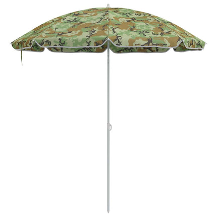 Trädgårdsparasol 206 x 206 x 212 cm 170T polyester Kamouflage