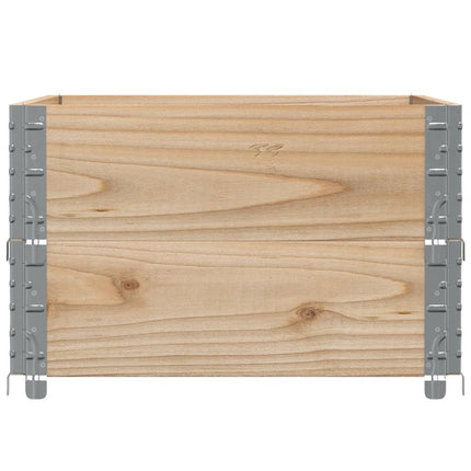 Odlingslåda 80x60 cm massivt furuträ
