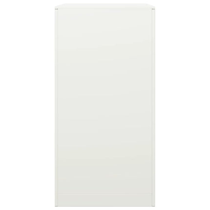 Vedställ vit 60x40x80 cm stål