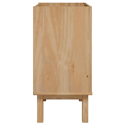 Badrumsskåp OTTA 59x40x80 cm massiv furu