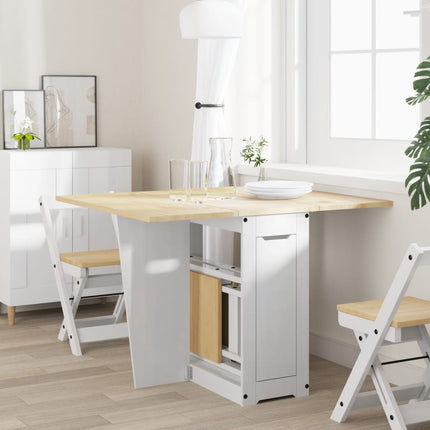 Klaffbord Corona vit massiv furu