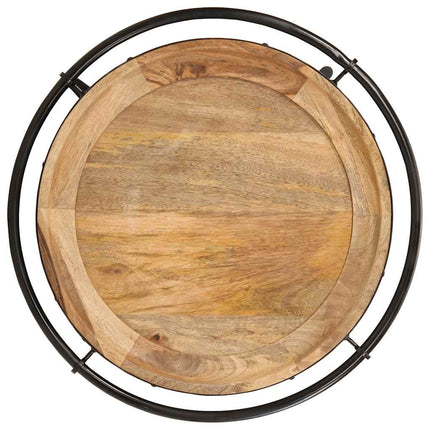 Sidobord Ø55X60 Cm Mango I Massivt Trä