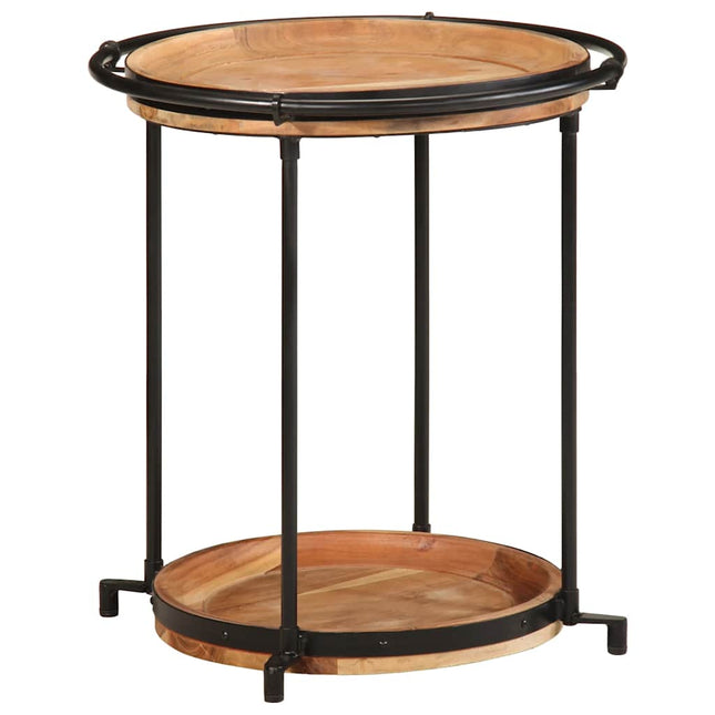 Sidobord Ø55X60 Cm Mango I Massivt Trä