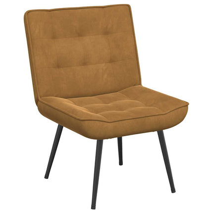 Vilstol brun 64x74x84 cm sammet