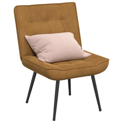 Vilstol brun 64x74x84 cm sammet