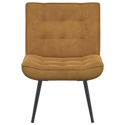 Vilstol brun 64x74x84 cm sammet
