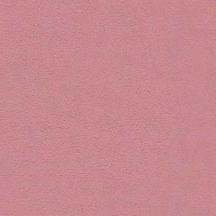 Vilstol med fotpall rosa sammet