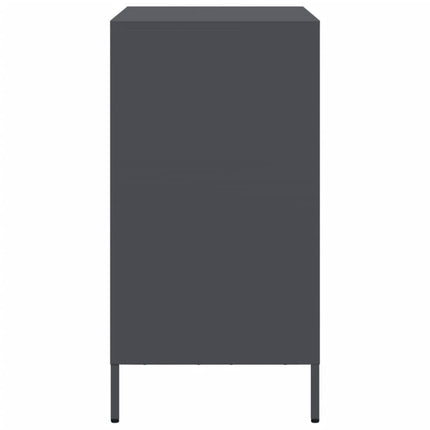 Skänk antracit 68x39x73,5 cm kallvalsat stål
