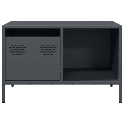 Soffbord antracit 68,5x50x43,5 cm kallvalsat stål