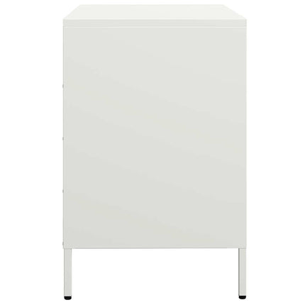Skänk vit 68x39x58,5 cm kallvalsat stål