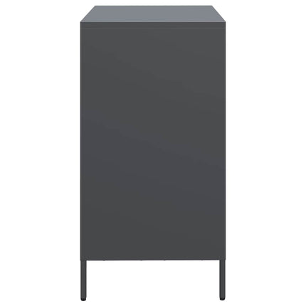 Skänk antracit 68x39x73,5 cm kallvalsat stål