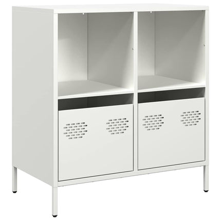 Skänk vit 68x39x73,5 cm kallvalsat stål