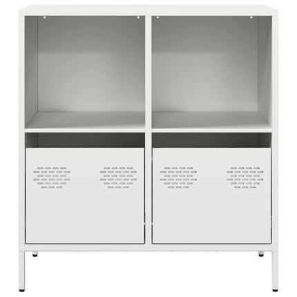 Skänk vit 68x39x73,5 cm kallvalsat stål