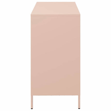 Skänk rosa 101,5x39x73,5 cm kallvalsat stål
